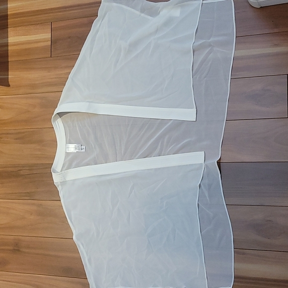 Nwt WYNNE LAYERS cropped open front cardigan - off-white - Picture 3 of 3